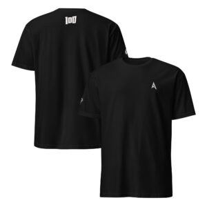 Hunnit Lapz Short-Sleeve T-Shirt White Embroidered Logo