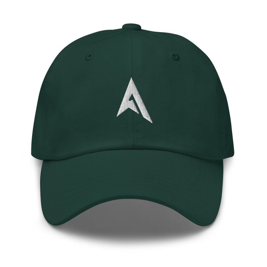 Hunnit Lapz - Embroidered Buckle Strap Cap - White Logo