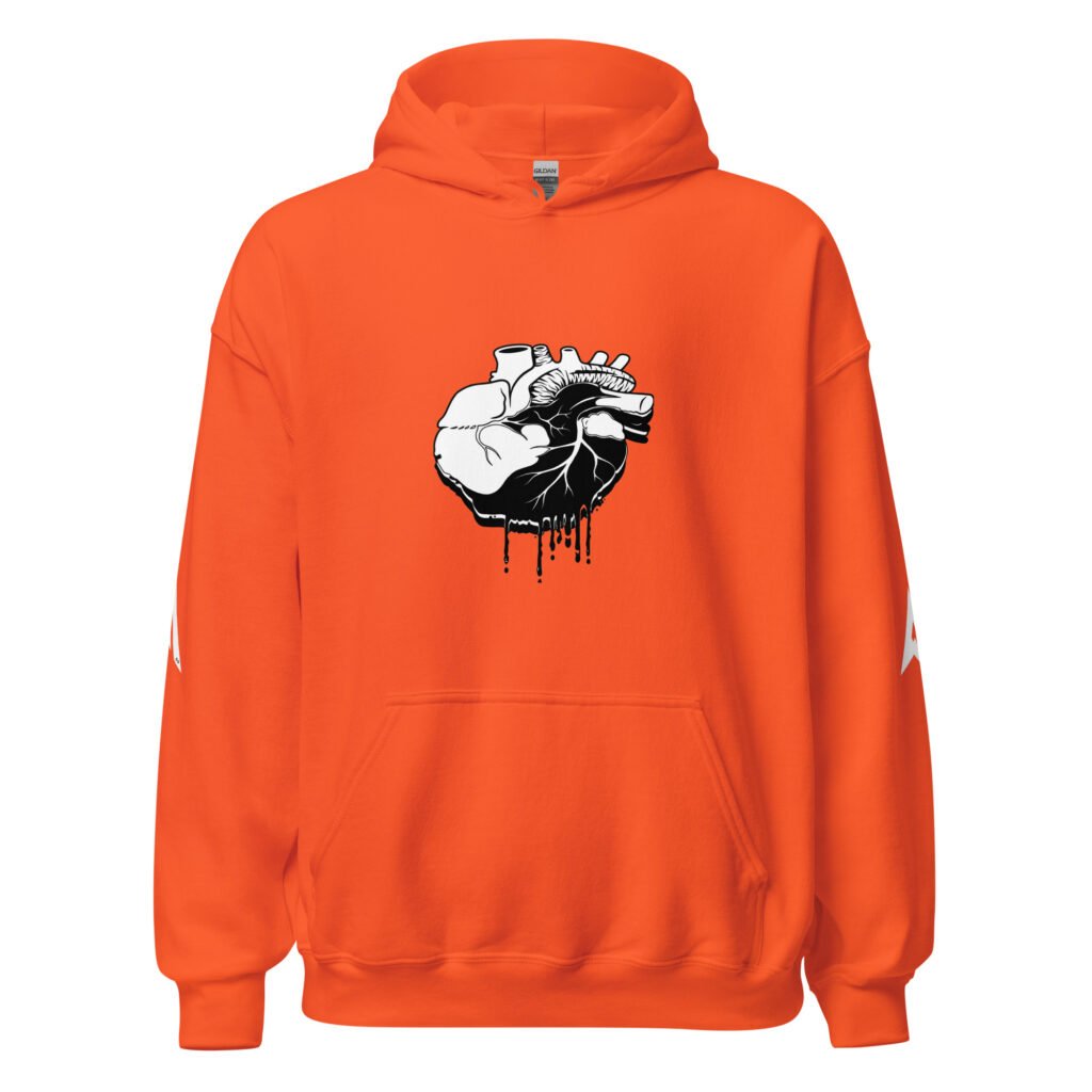 Hunnit Lapz - Sturdy Hearts Hoodies - Dark Color Way